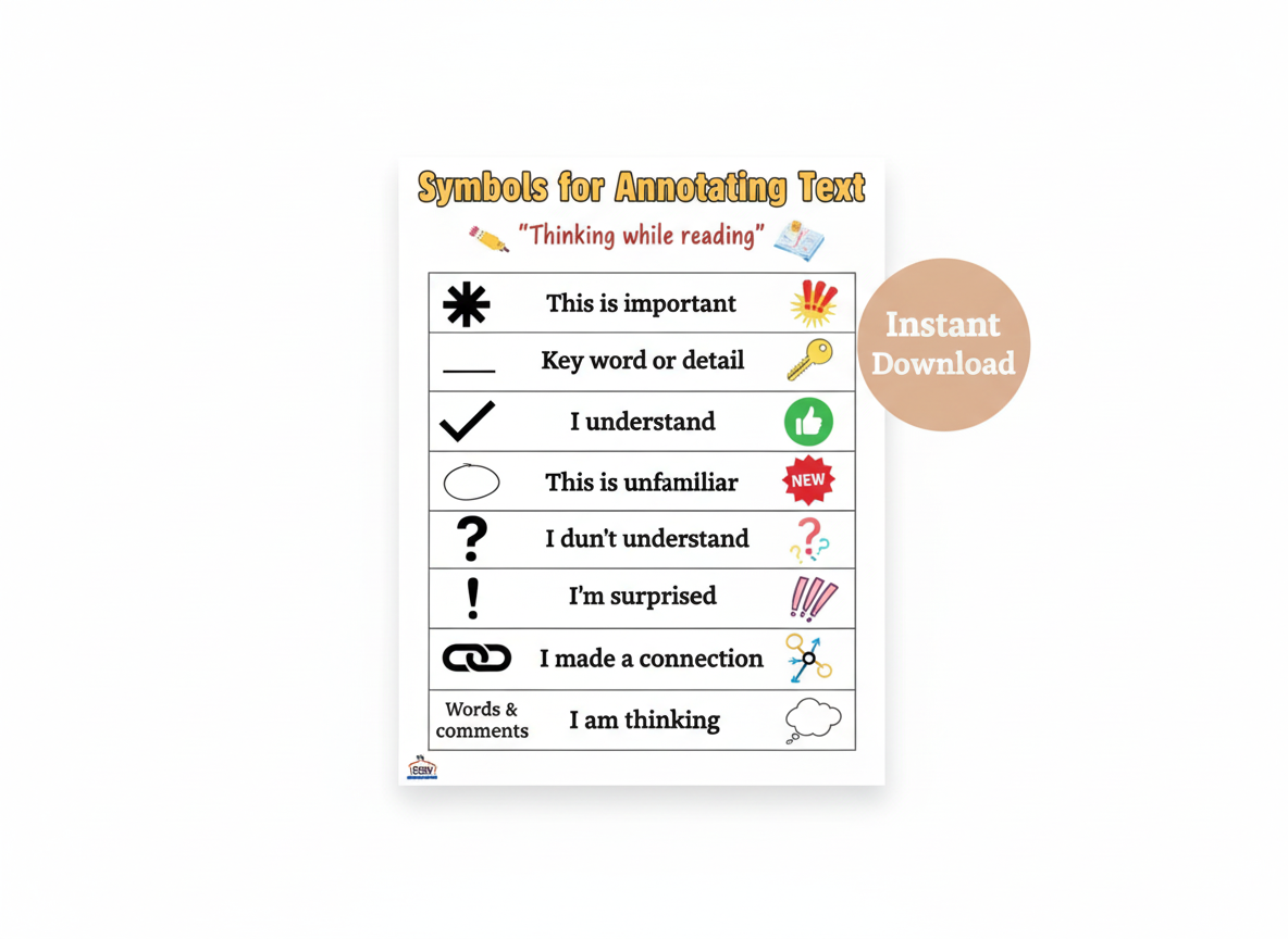 Science Annotation Marks LiteracyReady — Science of Reading Literacy Resources